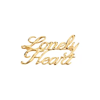 JIL SANDER Brass Brooches Women's Gold