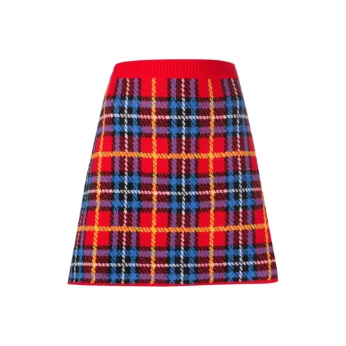 MIU MIU Casual Short Skirts Women's Red