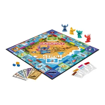 Hasbro Real Estate Tycoon, Wealthy Mogul, Family Party, Stitch Board Games
