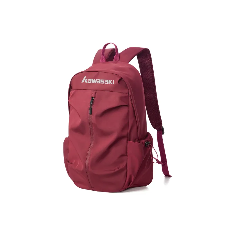 Kawasaki Polyester Backpack Laptop Bag Regular Unisex Multicolor-25