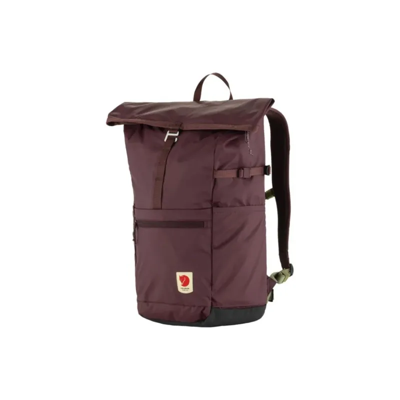 Fjallraven Polyamide Outdoor Mountaineering Bag Backpack Unisex Burgundy-1