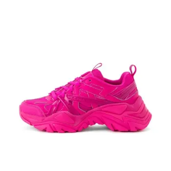 FILA Electrove 2 Cushioning, Wear Resistant Low Top Chunky Sneakers Women's Pink