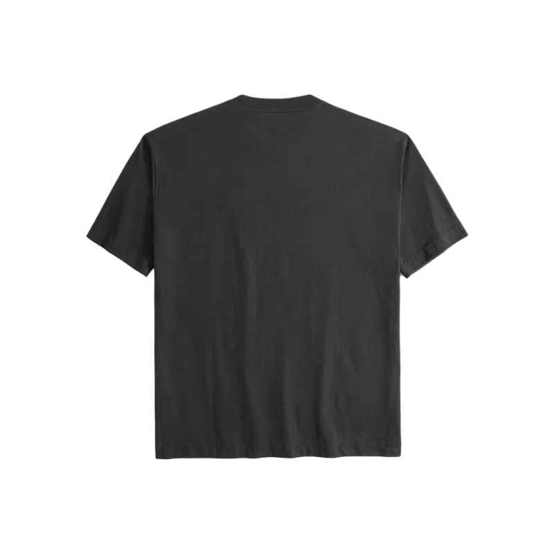 Hollister T Shirts Men Black-1