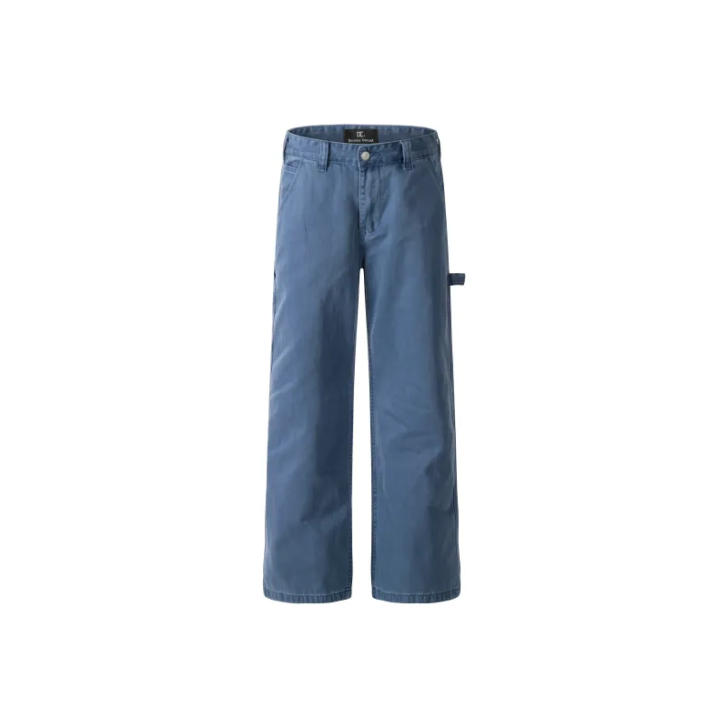 HEIYIXIANSHENG Cargo Pants Unisex Blue-2