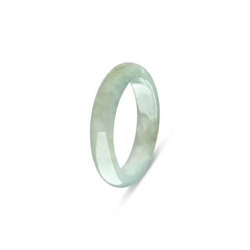 BYTHERE Glutinous Jade Rings Women's