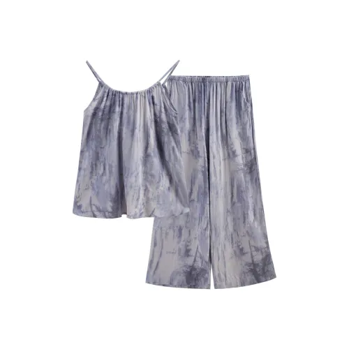 Same Language Pajama Set Women's Paper White · Light Ink