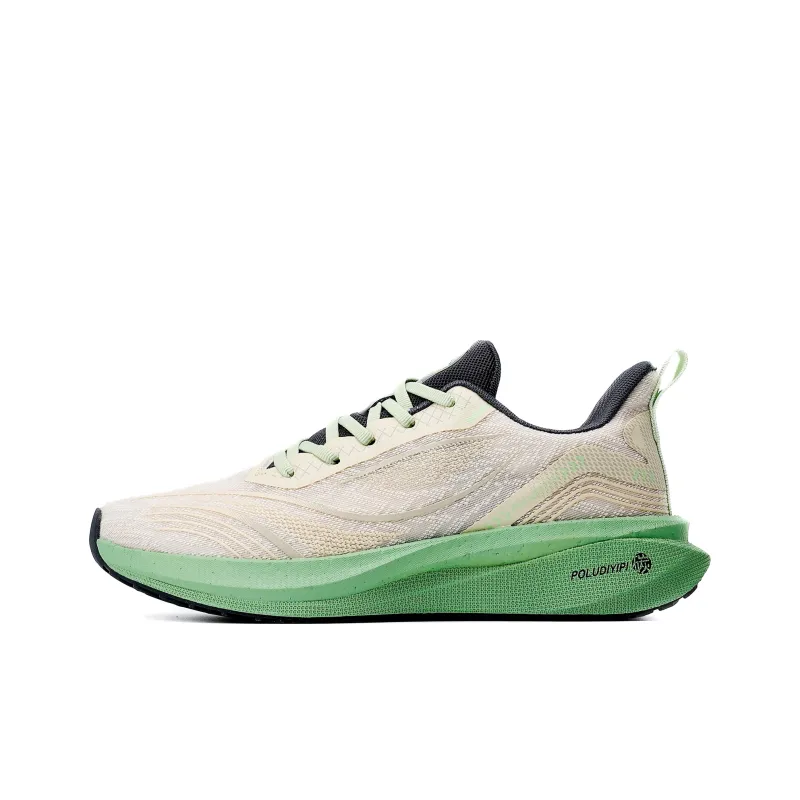 POLUDIYIPI Blaze S3 PRO Running Shoes Unisex Low Top Black Purple/Jasmine Tea Green/Light Pink-6