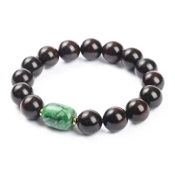 Santan Lodge Pterocarpus Wooden Bracelets Unisex