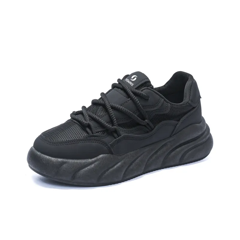 SOURCE Slip Resistant Cushioning Wear Resistant Breathable Low Top Skateboard Shoes Men's-2