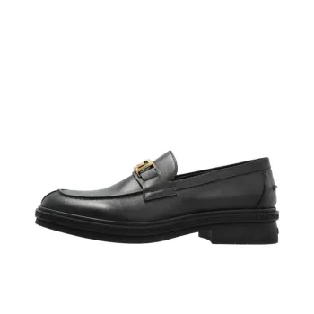 VERSACE Loafers Men Black