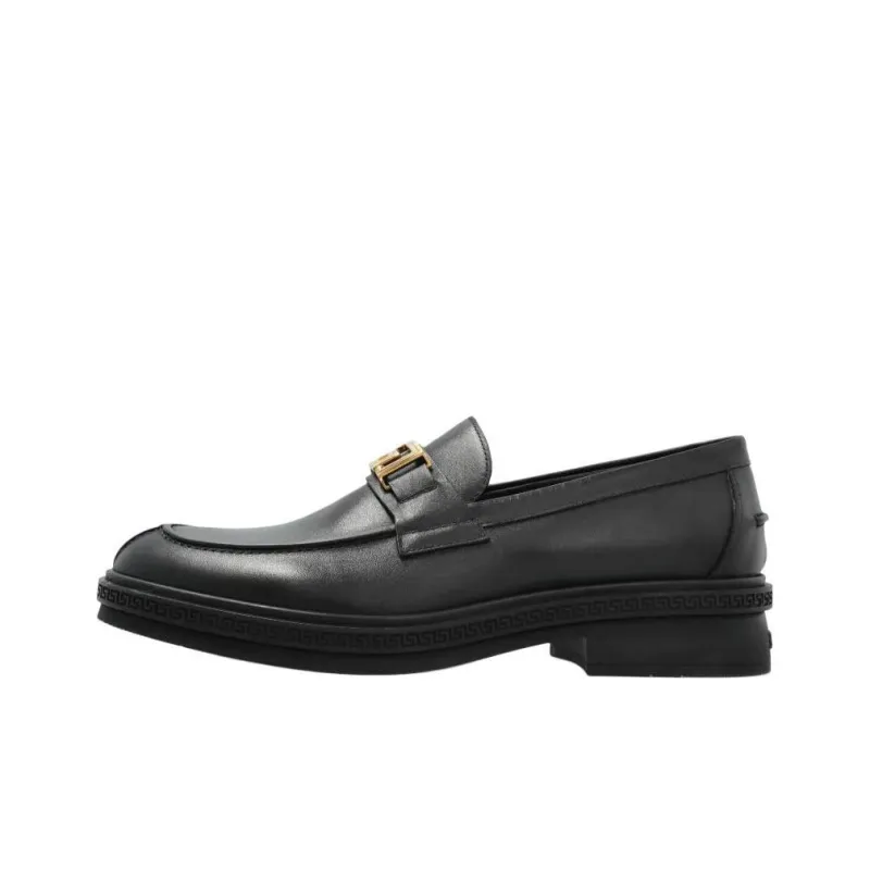 VERSACE Loafers Men Black-0