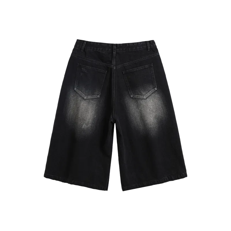 SCRM Denim Shorts Unisex-1