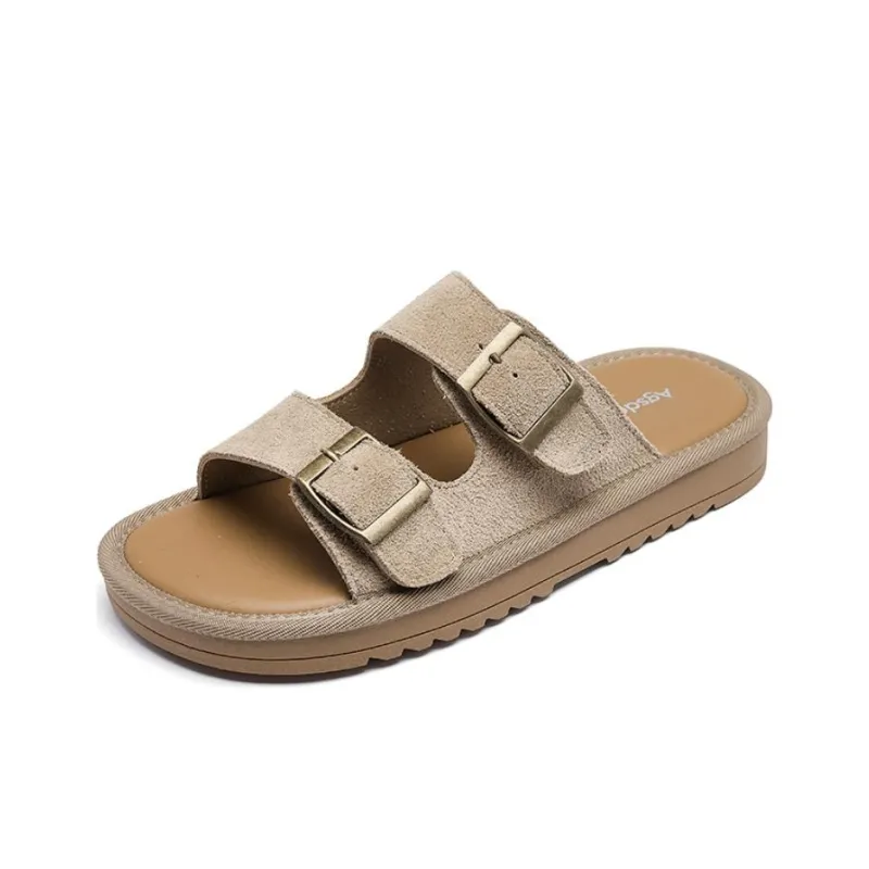 AGSDON Quiet Slide Slippers 2.5cm Women's-8