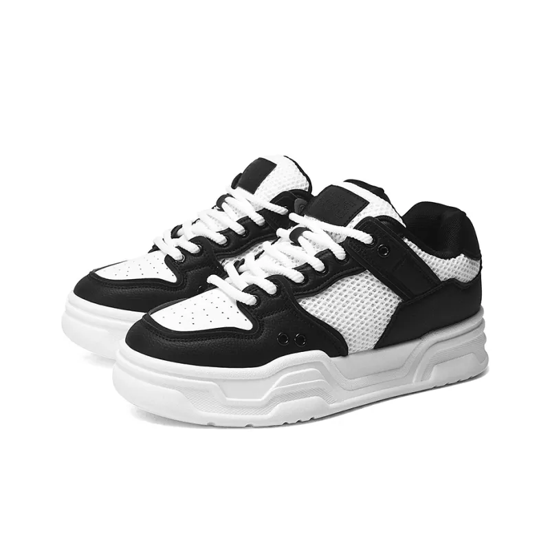 BANGNEY Lightweight Breathable Height Increasing Low Top Skateboard Shoes Unisex-2
