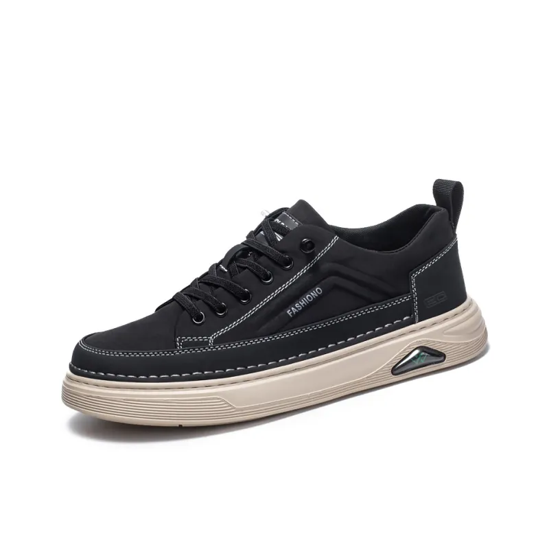 ENRICO COVERI Anti Slip Wear Resistant Breathable Lightweight Cushioning Low Top Canvas Shoes Men's-1