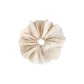 Ecru Pleated Super Scrunchy