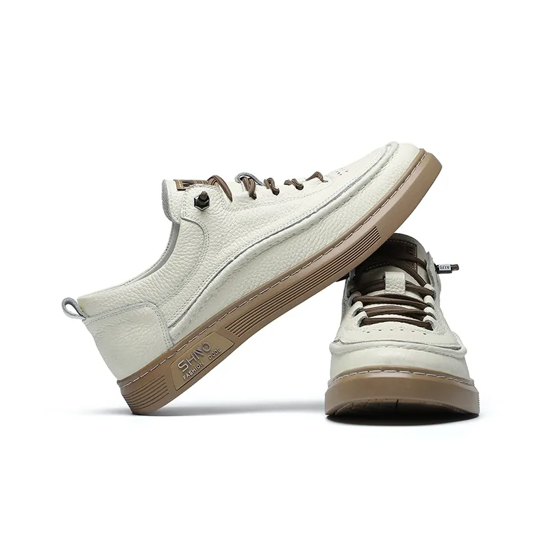 PLO CART Casual Shoes Men's White-2