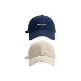 Navy Blue+Plain Ecru
