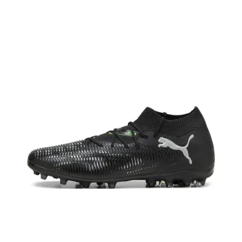 PUMA FUTURE 8 MG Rubber Short Studs Anti Slip Wear Resistant Soccer Shoes Unisex Black