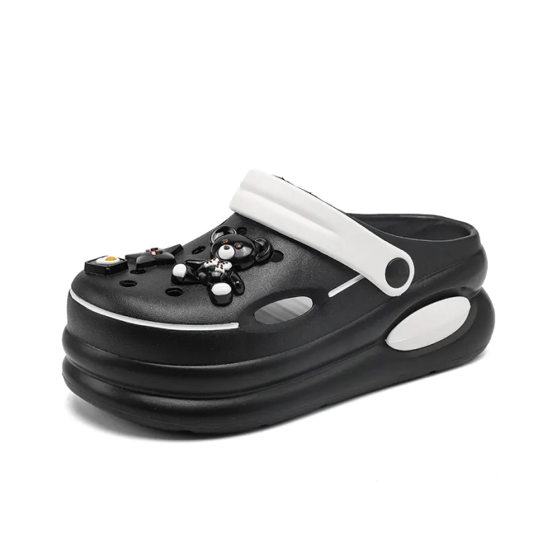 Wooden Rabbit Clogs Women's-1