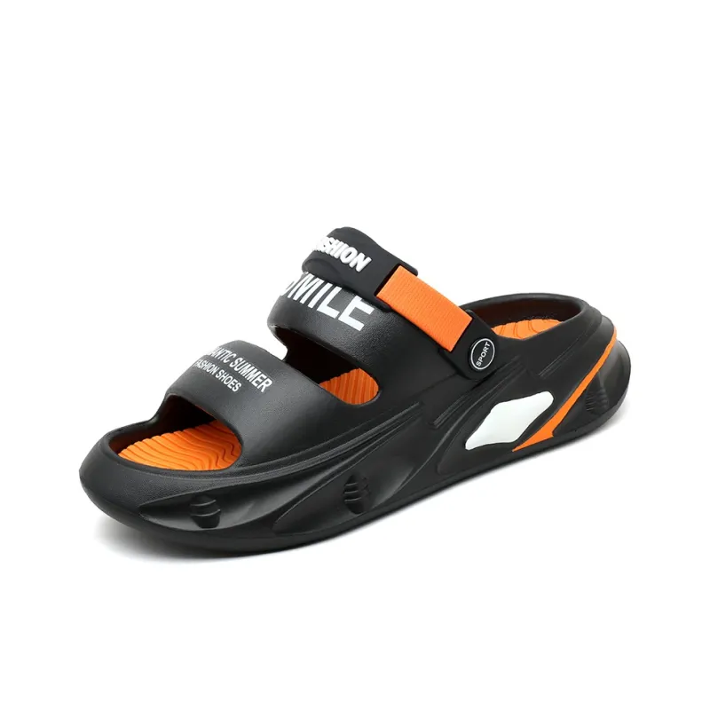 NANJIREN EVA Slip Resistant Abrasion Resistant Cushioning Slide Slippers Unisex-6