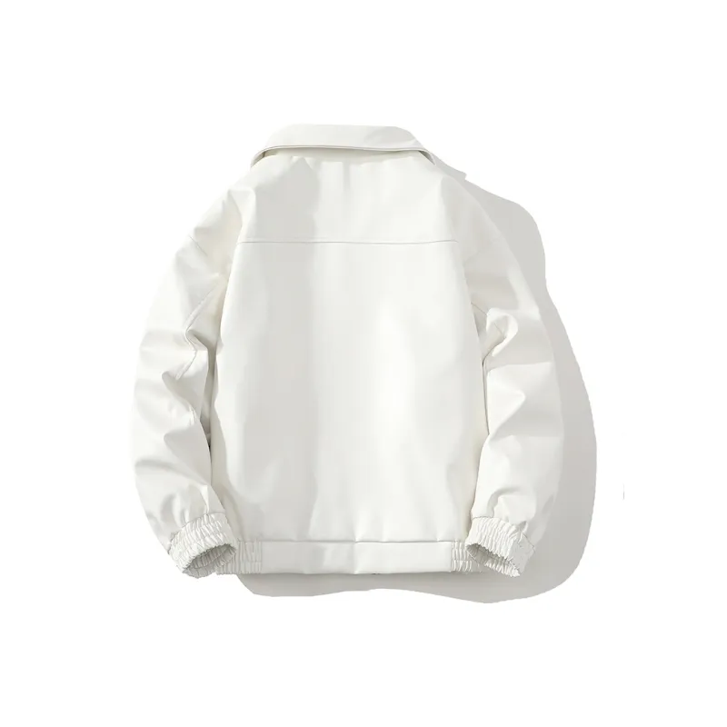 EOOVEN Leather Jackets Unisex-1