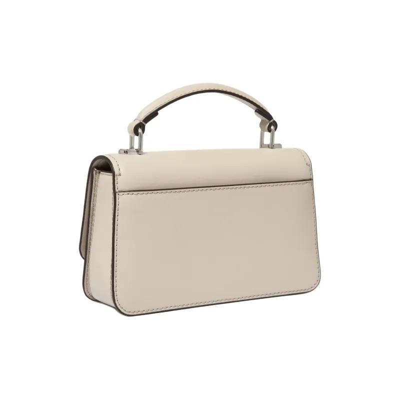 MICHAEL KORS Delancey Split Cow Leather One Shoulder Handbag Trumpets Women's Light Sand-1