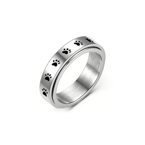 Inkopper Titanium Steel Rings Unisex