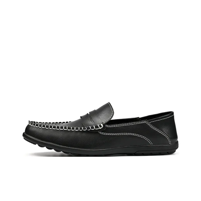 Bull charm Loafers Men Black/Gray-0