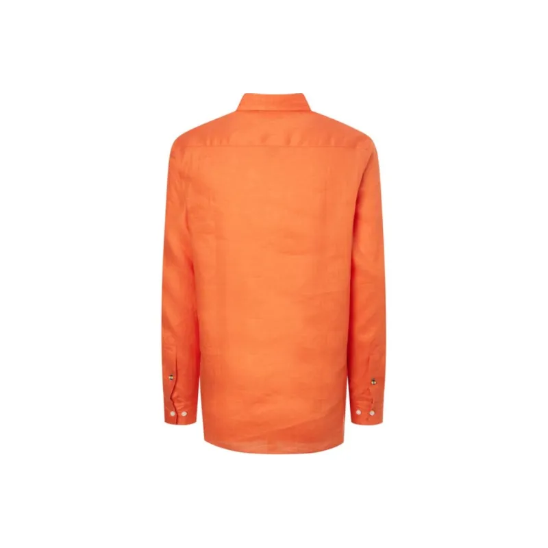 HAZZYS Shirts Men Orange-1
