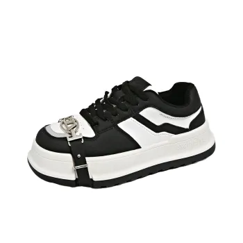 BANWEIDIYA Anti Slip And Wear Resistant Height Increasing Low Top Skateboard Shoes Women's