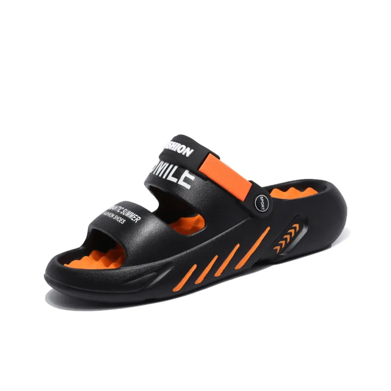 NANJIREN EVA Slip Resistant Abrasion Resistant Cushioning Slide Slippers Men's-5