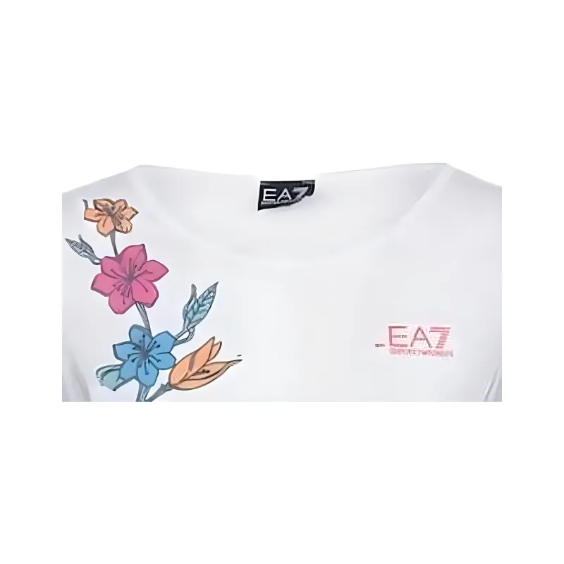 EMPORIO ARMANI EA7 T Shirts Women's White-3