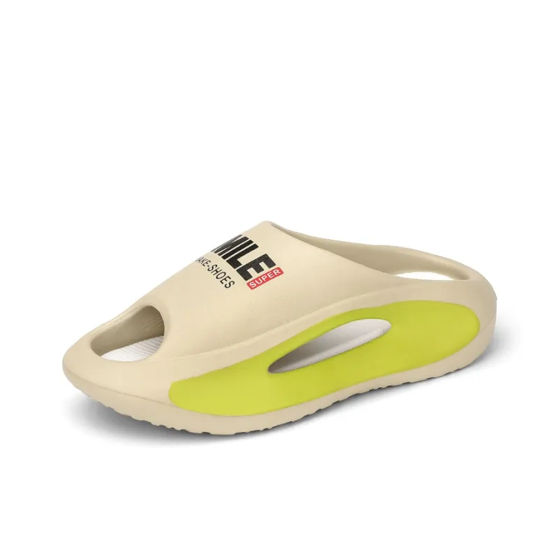 NANJIREN EVA Graffiti Slip Resistant Abrasion Resistant Cushioning Slide Slippers Unisex-8