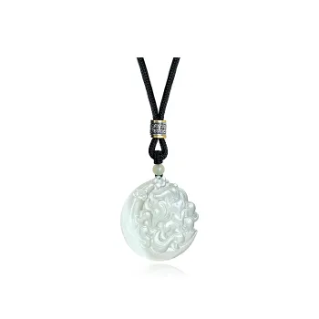 JIAOSHIYU Serpentine Jade Necklaces Unisex