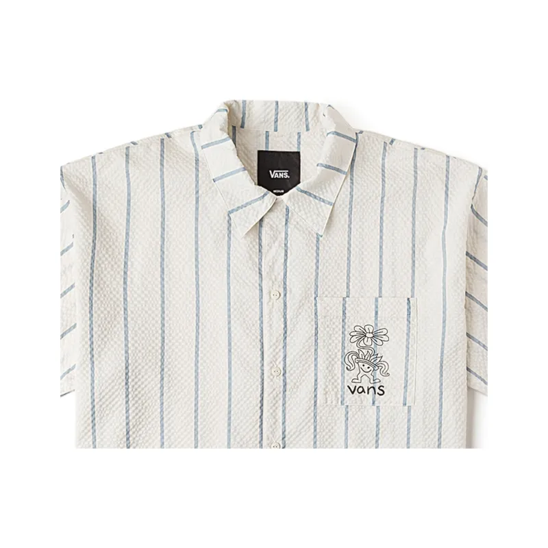 Vans SS24 Shirt Unisex Blue Stripes-2