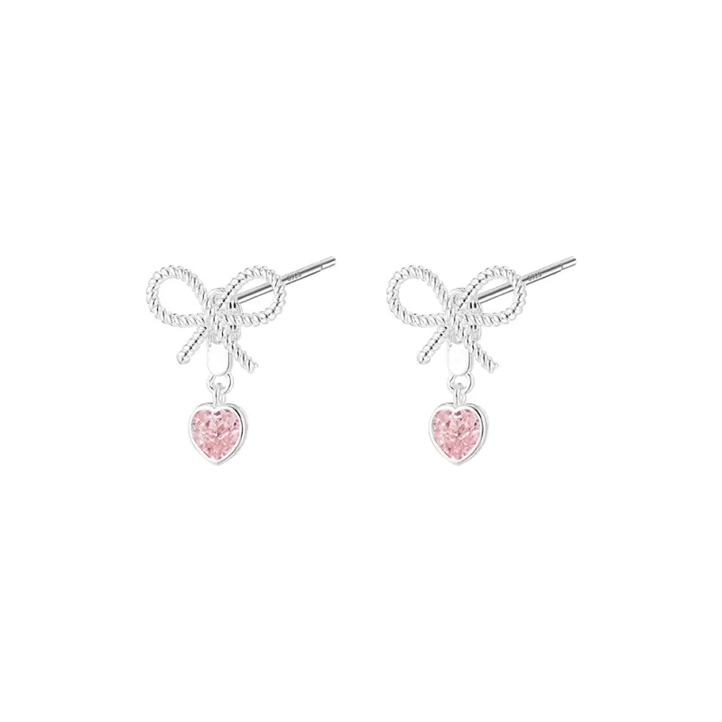 EAR PARTNER 925 Sterling Silver Stud Earrings Women's-0