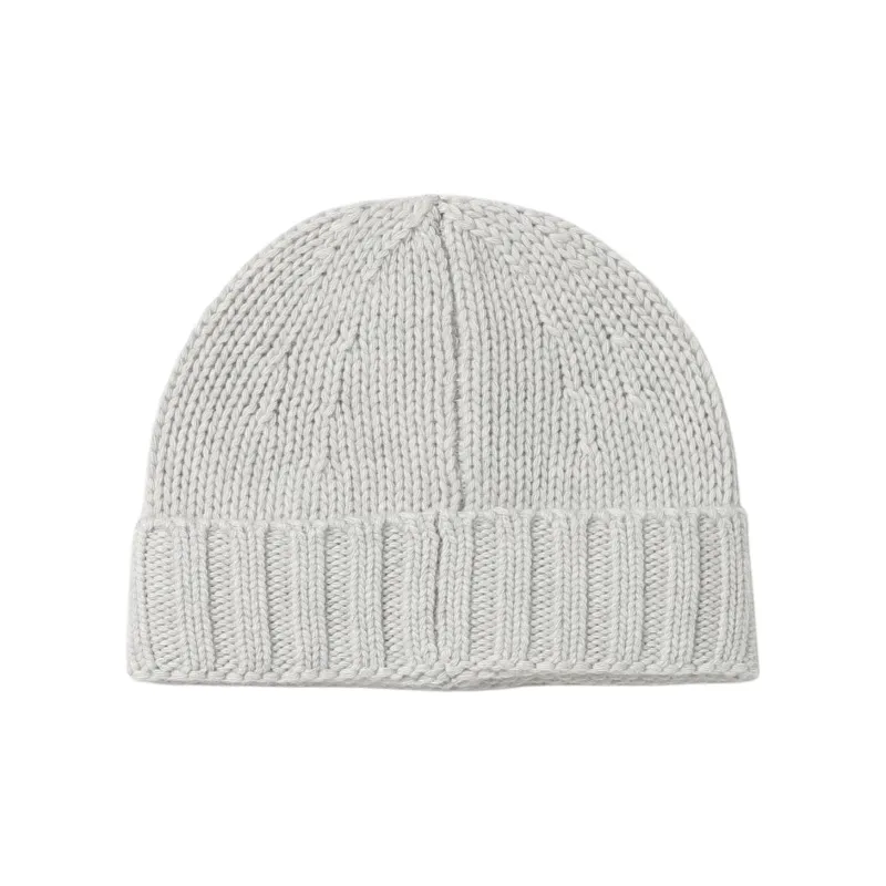 STONE ISLAND Wool Beanies Men's Gray-1