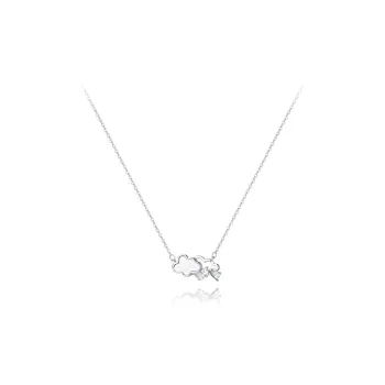 BLANK IN BLANK Sterling Silver Necklaces Women's Anniversary Birthday Commemoration Gift Box