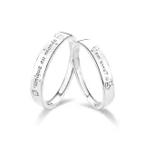 The Little Prince and The Fox Couple Ring