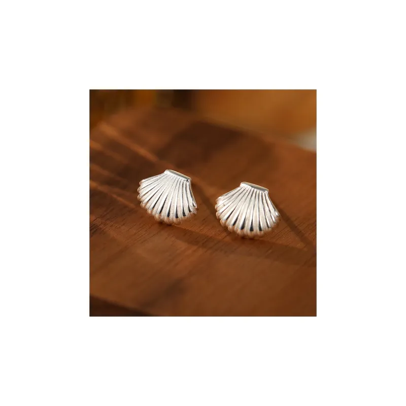 Happy Tide S925 Silver Stud Earrings Women's-4