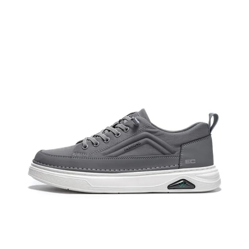 ENRICO COVERI Anti Slip Wear Resistant Breathable Lightweight Cushioning Low Top Canvas Shoes Men's-2