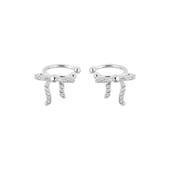 EAR PARTNER Copper Clip On Earrings Women's