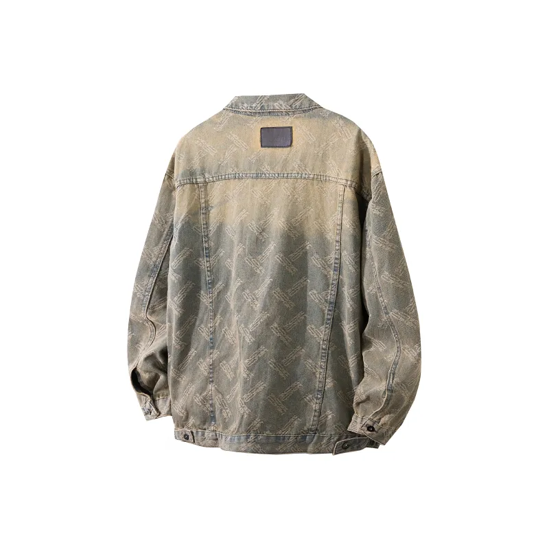 GROGNAK Denim Jacket Unisex Vintage Blue-1