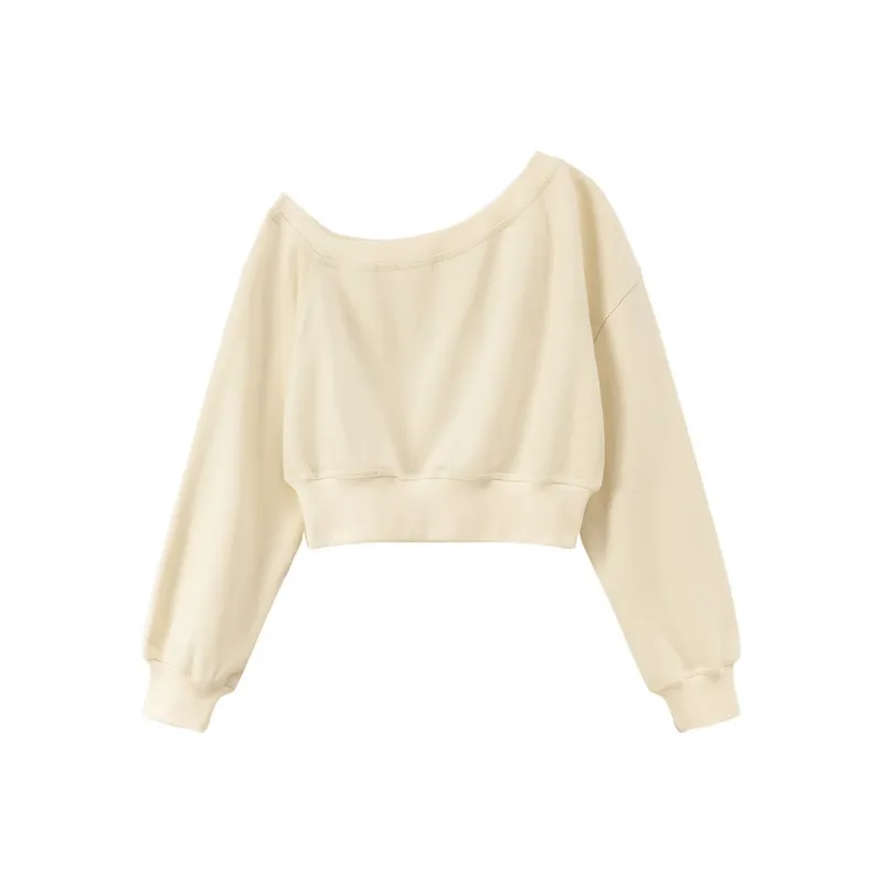 CHUU Sweatshirt Women's Apricot-1