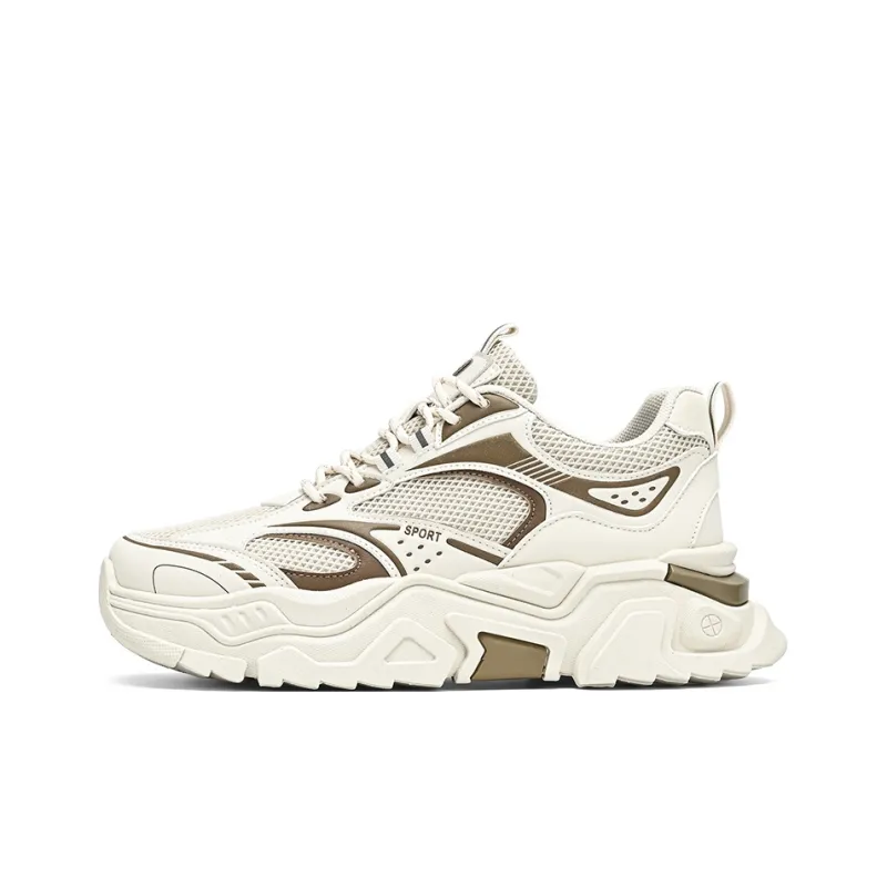 HACKBUTEER Low Top Chunky Sneakers Men's Box Included-9