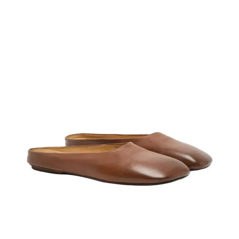 Marsèll Slip Resistant Closed Toe Slippers Women's Brown-1
