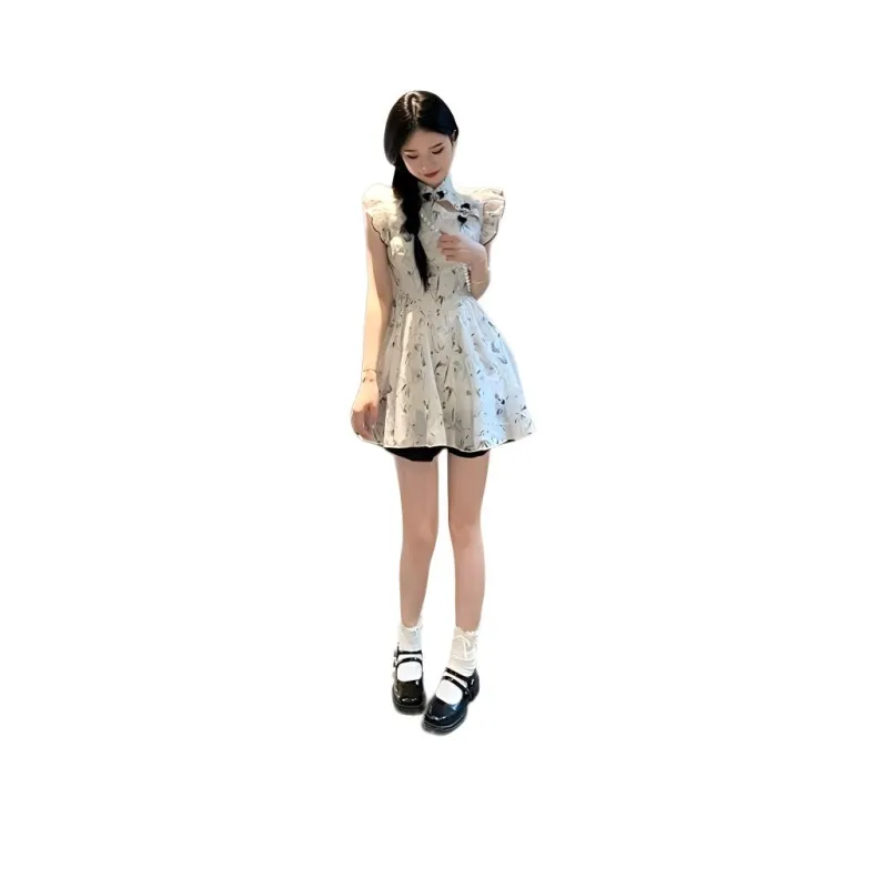 GOSO Sleeveless Dress Women's Image Color-2