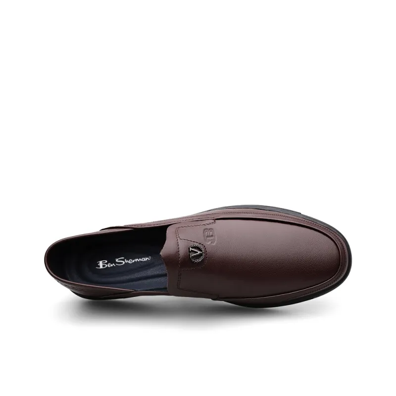 BEN SHERMAN Men's Casual Shoes Men Low Top Black, Brown-7