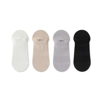 JIAZINI No Show Socks Women's 4 Pack